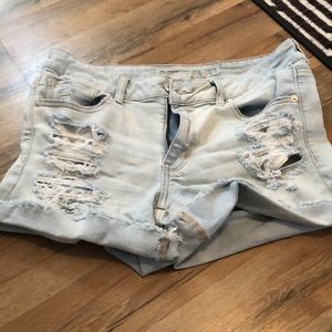 American eagle next level stretch jean shorts